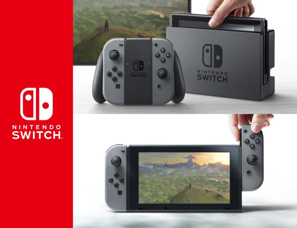 Descubre más del control de Nintendo Switch con este render tridimensional