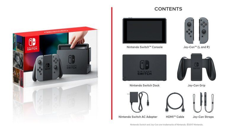 Revelados los precios de los accesorios y controles de Nintendo Switch