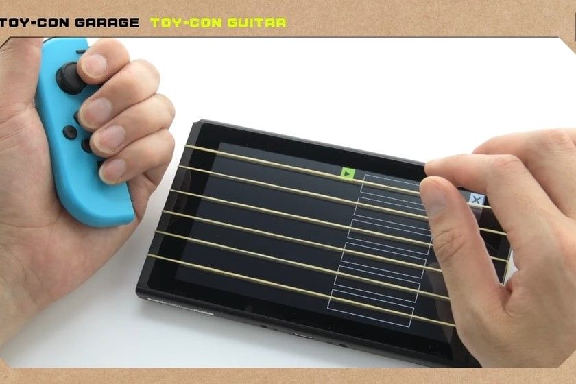 Mira cómo crear una guitarra en Nintendo Labo