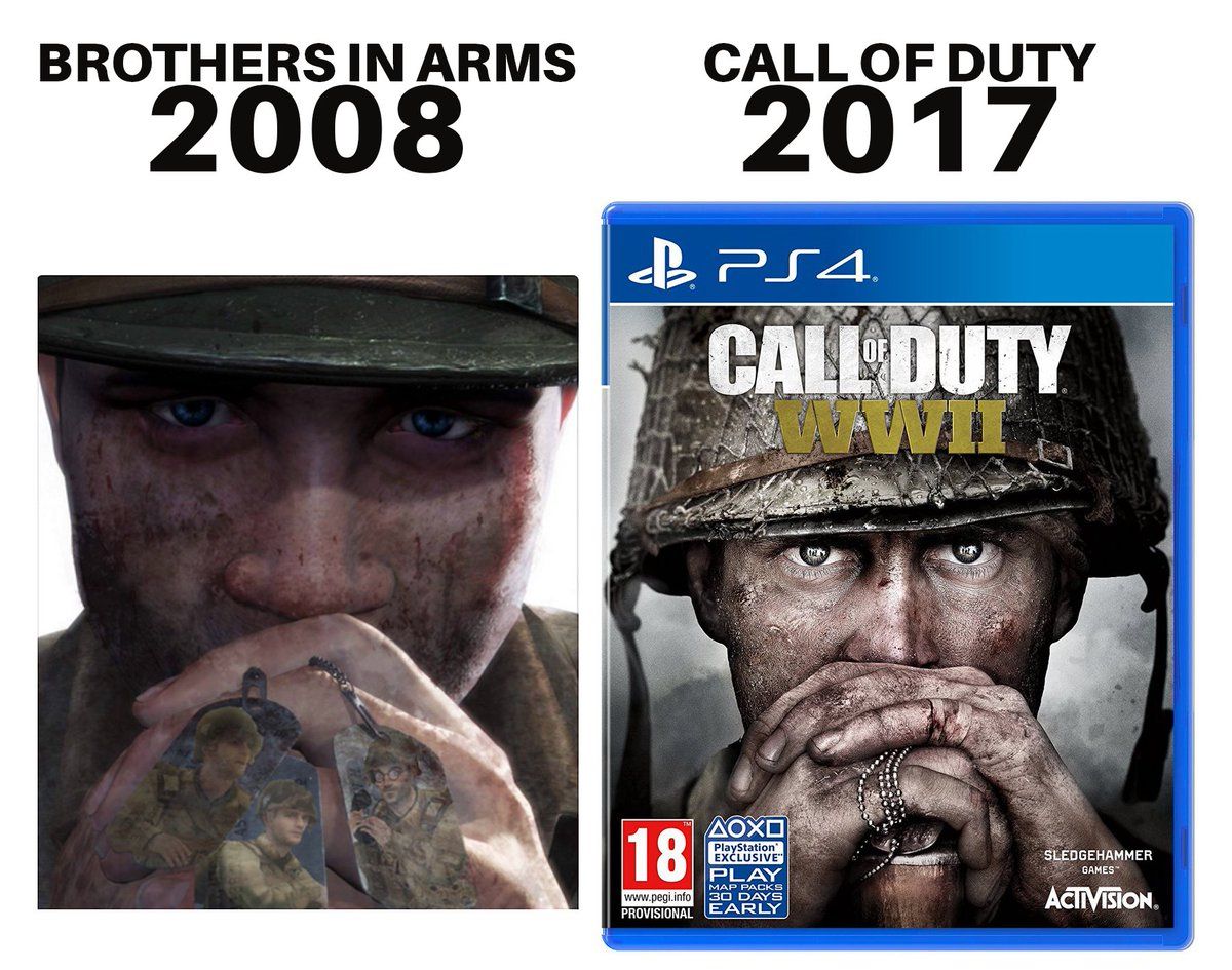 ¿Está plagiando Call of Duty: WWII a Brothers in Arms?