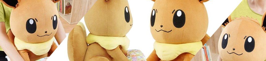 Se abren las pre-orders para este mega peluche de Eevee