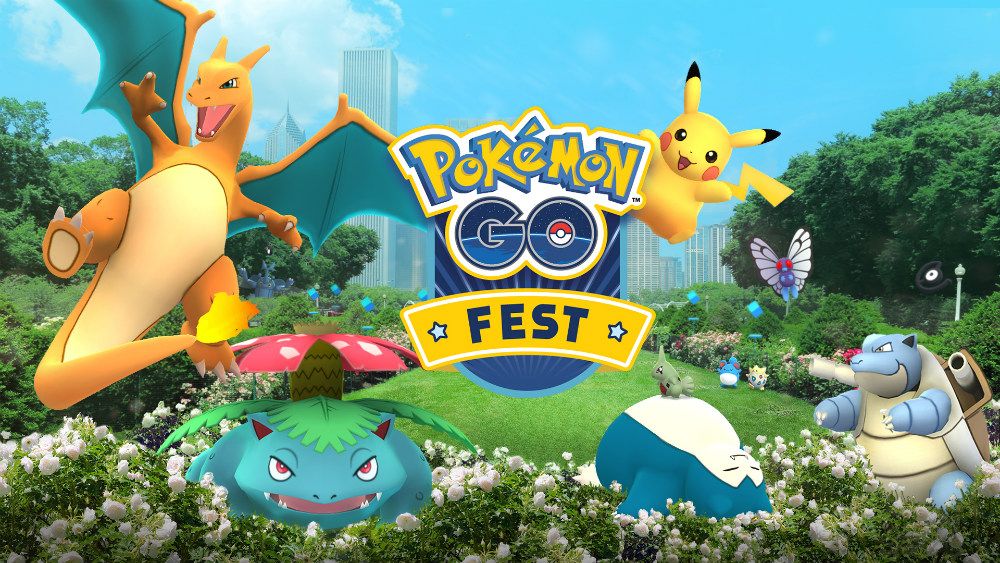 Los asistentes al Pokémon GO Fest desbloquearán algunos premios globales
