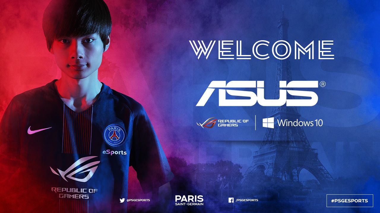 ASUS Republic of Gamers anuncia el patrocinio para PSG eSports