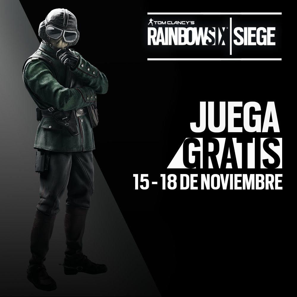 Tom Clancy’s Rainbow Six Siege anuncia fin de semana gratuito el 15 de noviembre
