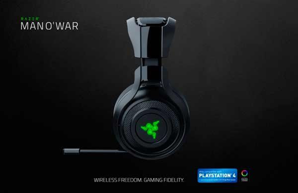 Presentamos los nuevos headsets de alto rendimiento Razer ManO’War 7.1