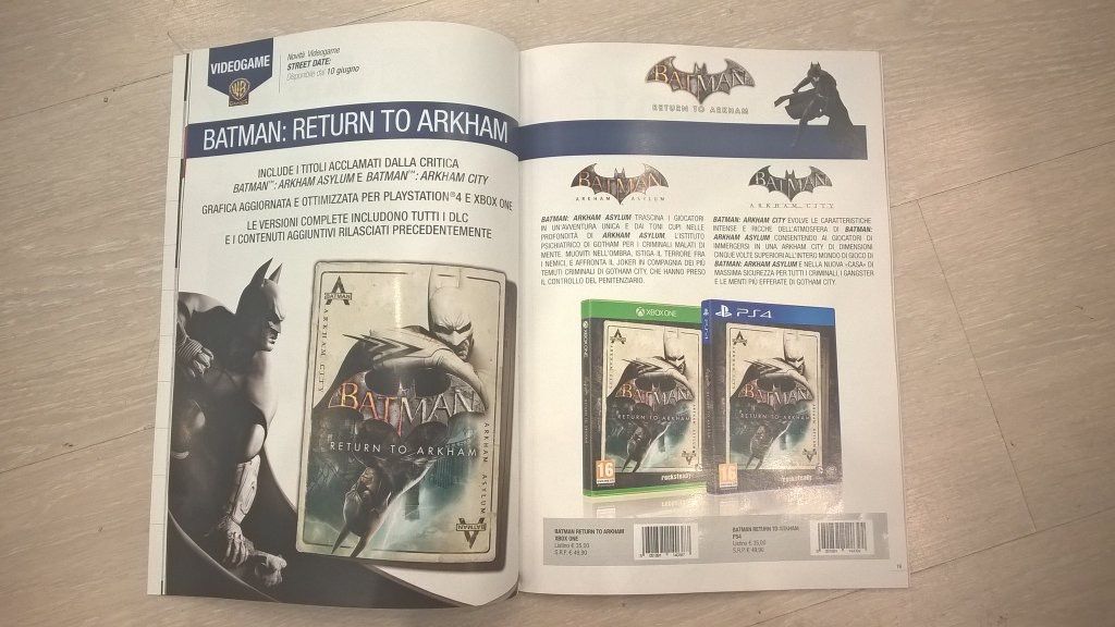 Se filtra la posible portada de Batman: Return to Arkham