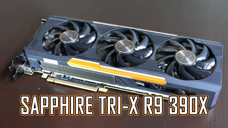 Sapphire Tri-X R9 390X. Cuanta potencia!!