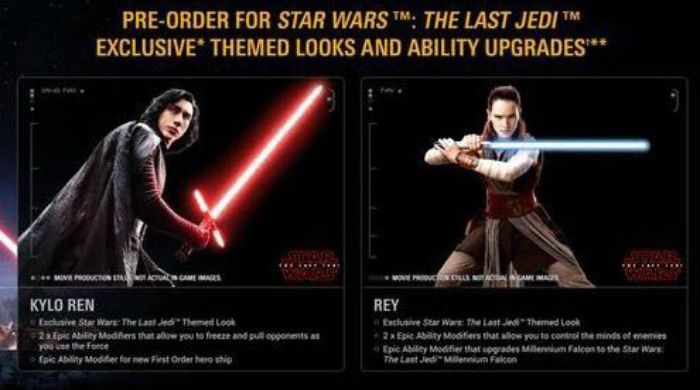Así es el aspecto de Rey y Kylo Ren en Star Wars: The Last Jedi gracias a Star Wars Battlefront II