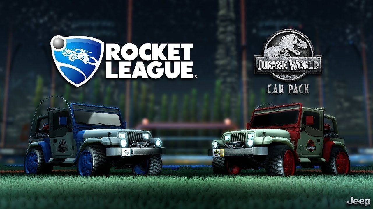 Rocket League recibirá un nuevo pack de vehículos basados en Jurassic World