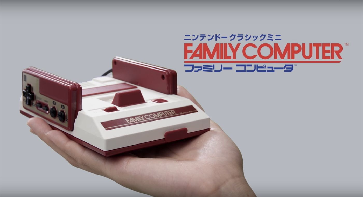 Nintendo anuncia el Mini Famicom para Japón