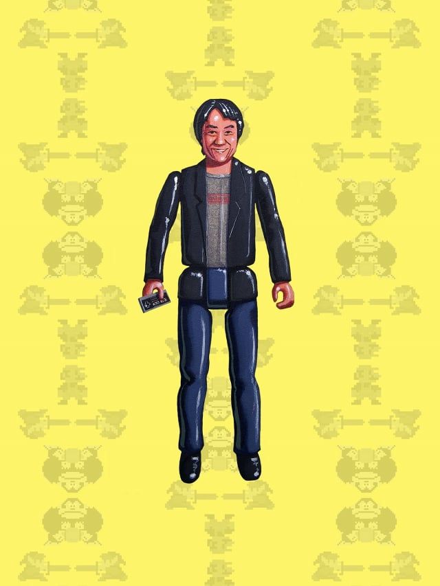 Show de arte de iam8bit Art Show imagina a Miyamoto, George R. R. Martin y otros como figuras de acción