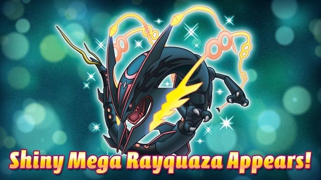 Shiny Rayquaza para todos los entrenadores Pokémon