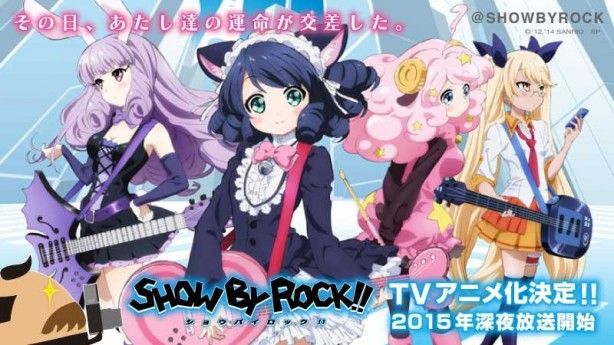 Nuevo vídeo promocional del anime Show By Rock!!