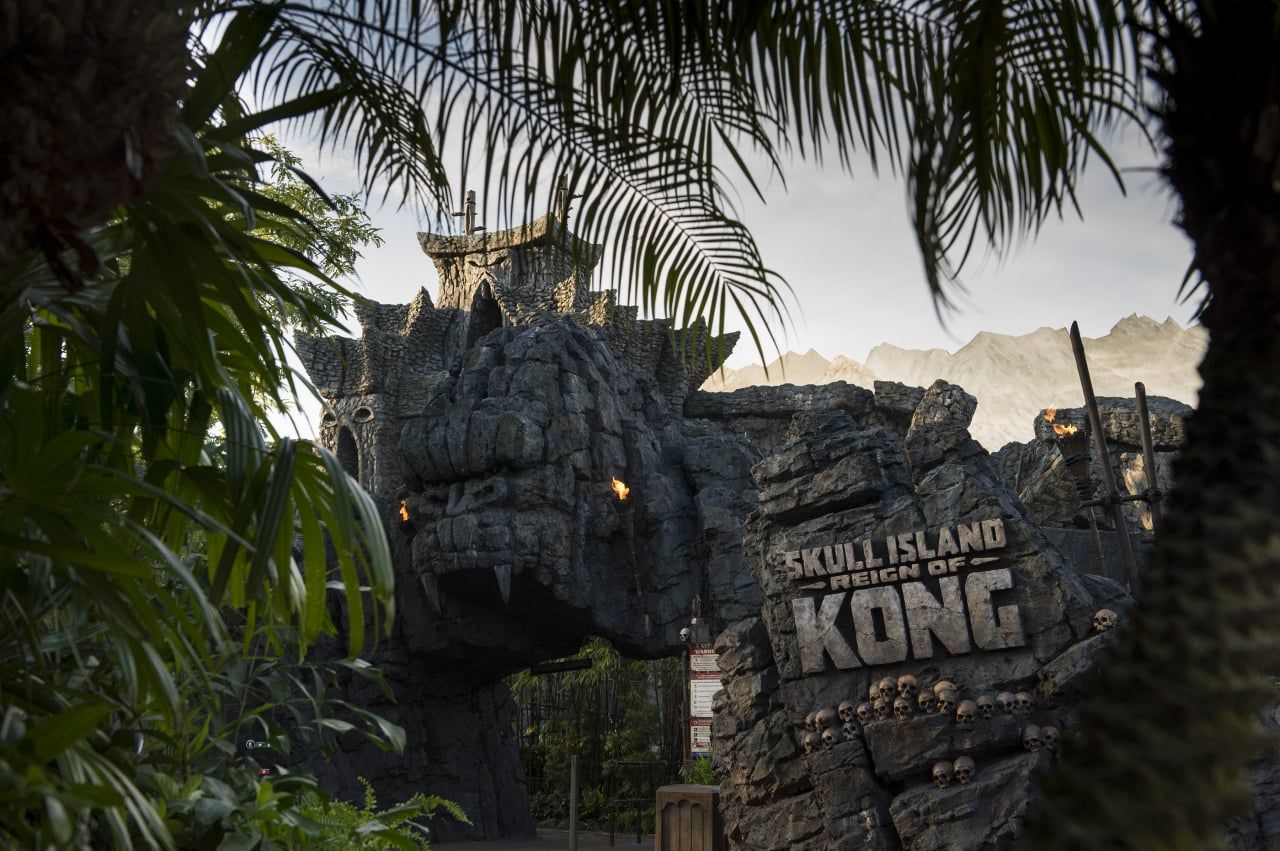 Hoy se inauguró Skull Island: Reign of Kong en Universal Studios