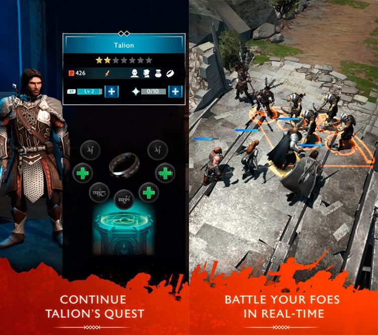 Middle-earth: Shadow of War llega oficialmente a iOS y Android