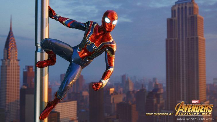 Insoniac Games presenta a Iron Spider para Spider-Man de PlayStation 4