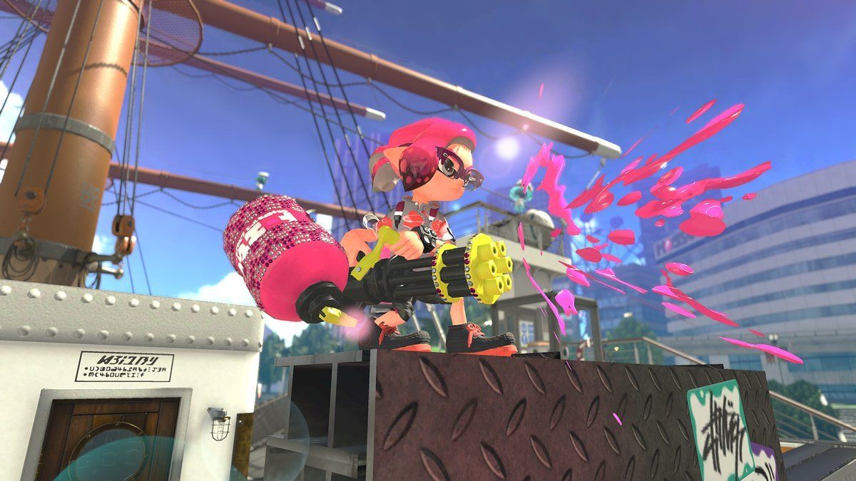 Splatoon 2 recibirá la Tintralladora DX en unas cuantas horas