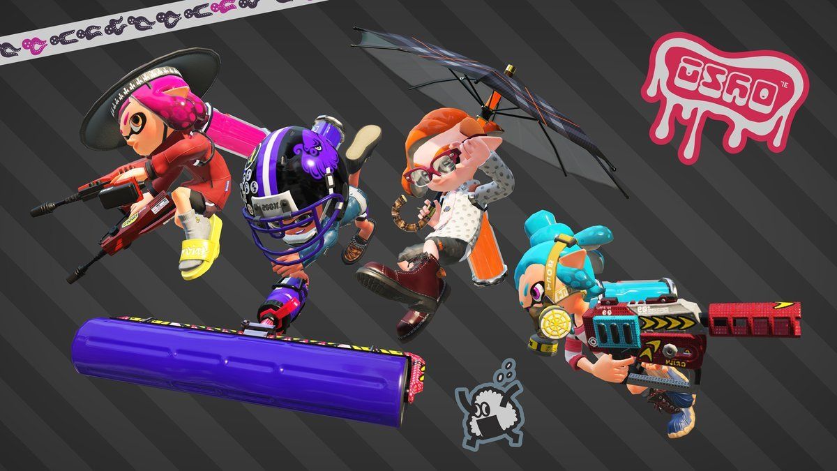 Conoce las armas que llegarán en junio a Splatoon 2