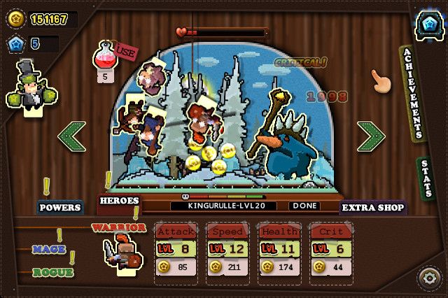 [REVIEW] Tap Heroes, un RPG de clics infinitos