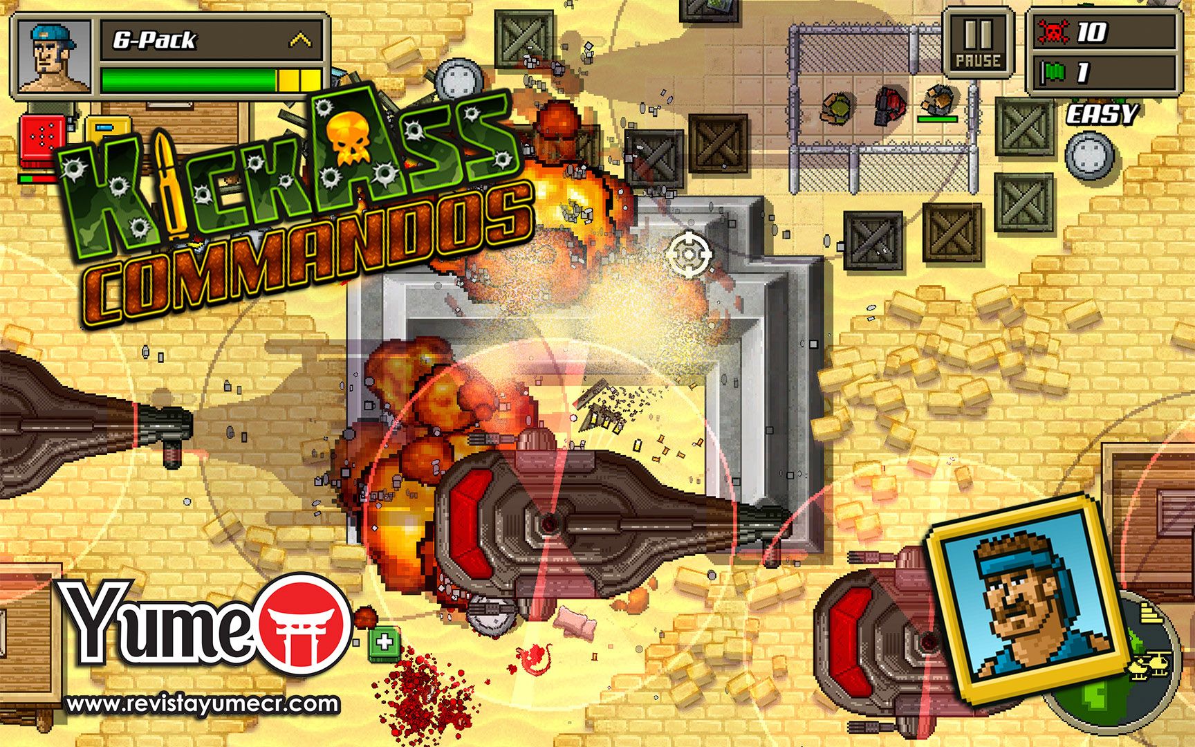 [GAMEPLAY] Les recomendamos Kick Ass Commandos, un indie con aires muy retro