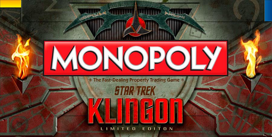 El nuevo Monopoly de Star Trek nos permite jugar en idioma klingon