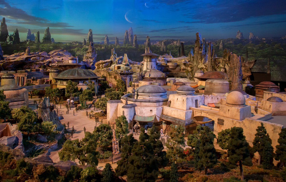 Disney revela el modelo de parque temático para Star Wars Land