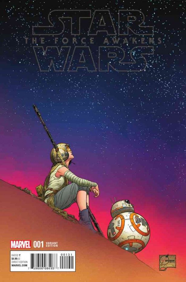Primer avance del cómic Star Wars: Episodio VII realizado por Marvel