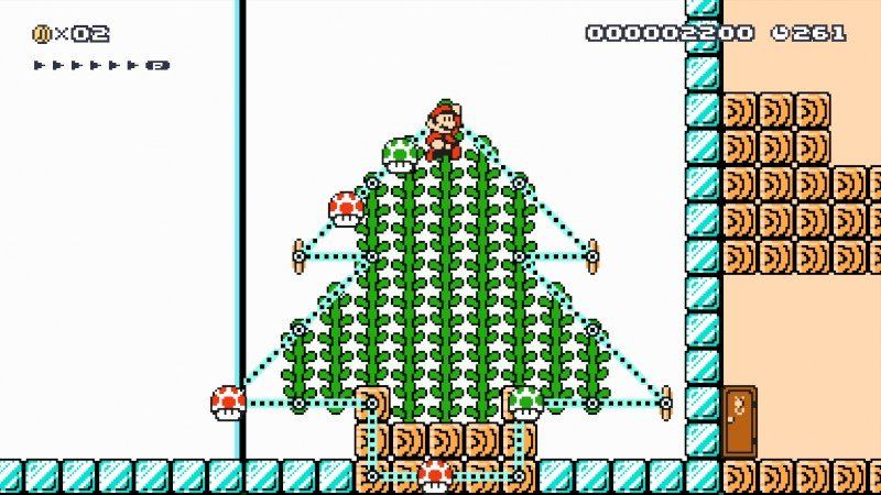Super Mario Maker celebrará Navidad con un evento especial