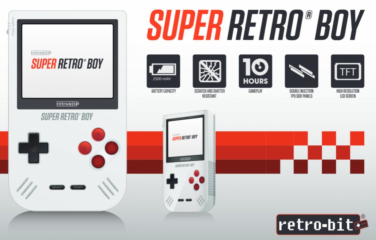 Conoce a Super Retro Boy, la nueva consola de Retro-Bit presentada en el CES 2017