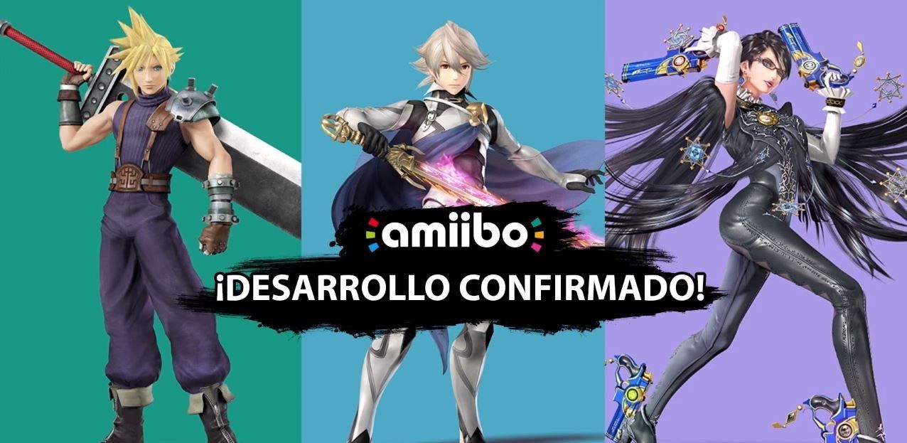 Confirmados los amiibo de Cloud, Bayonetta y Corrin