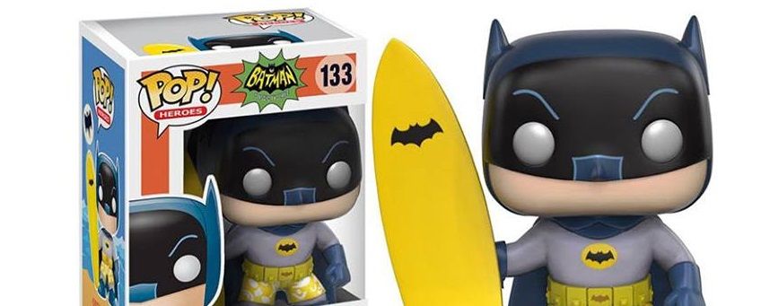 Batman y The Joker surfean en los 60’s con Funko.