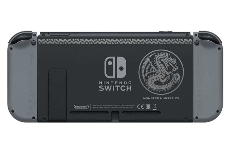 Así será el diseño final de la consola Nintendo Switch de Monster Hunter XX