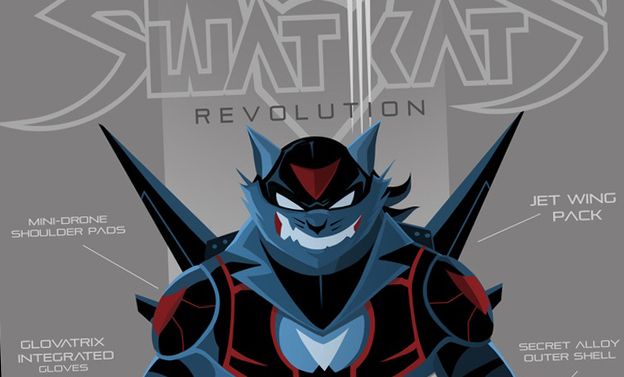 Swat Kats Revolution llega a los $75.000, diseño de T-Bone revelado