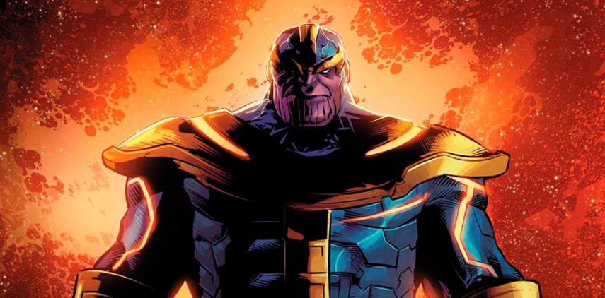 Mira cómo luce Thanos en su nueva línea de cómics
