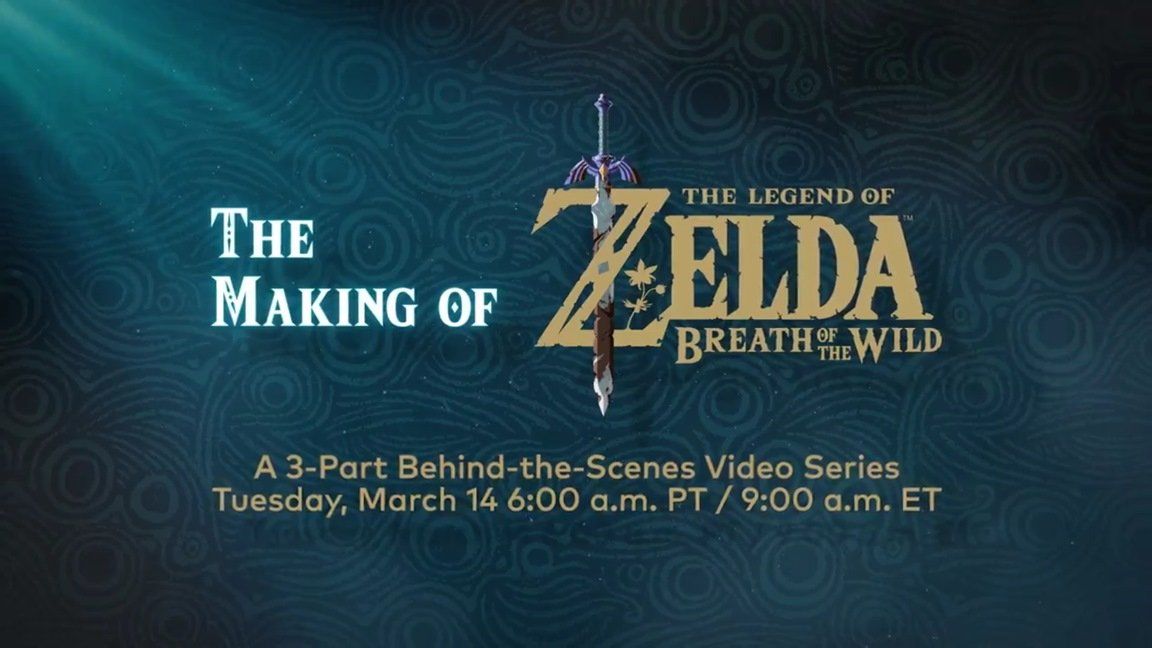 Zelda: Breath of the Wild tendrá varios diarios de desarrollo
