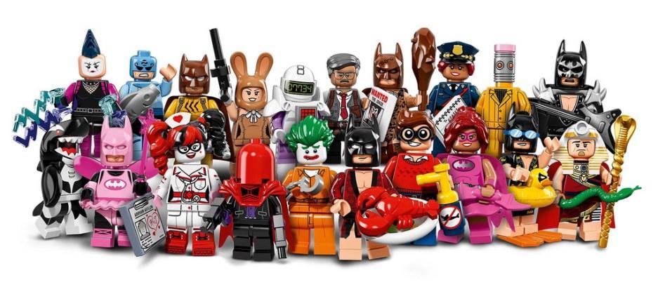 Mira estas nuevas minifiguras de The LEGO Batman Movie