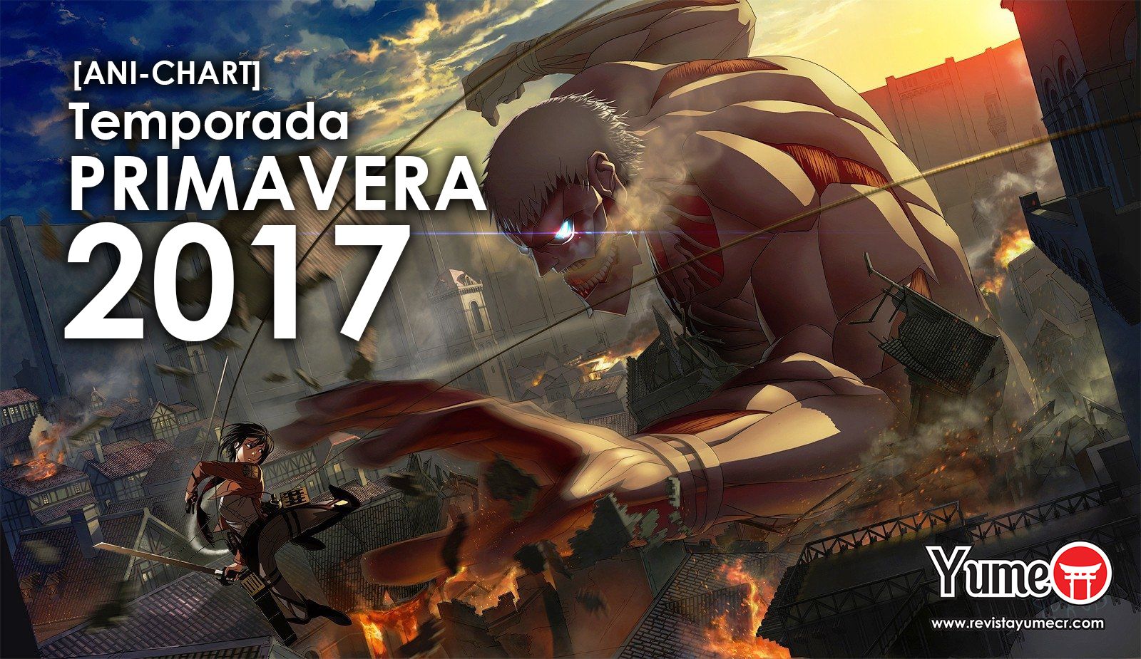 [Ani-Chart] Estrenos para la Temporada de Primavera 2017 | ANIME