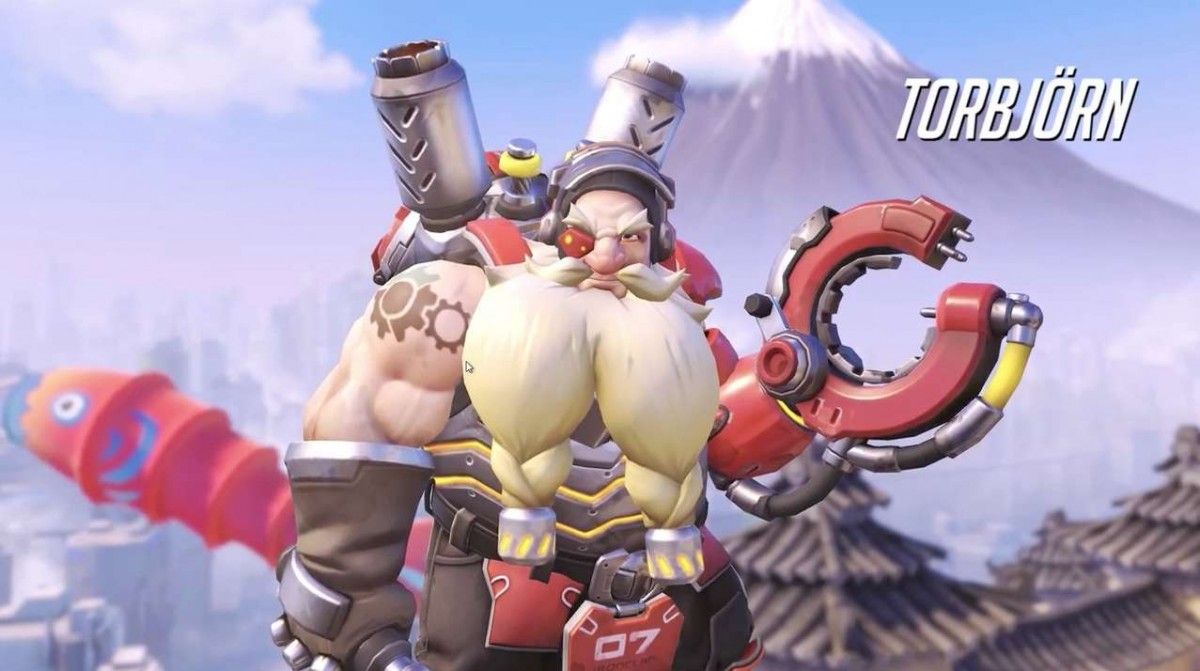 Torbjörn de Overwatch será modificado en consolas