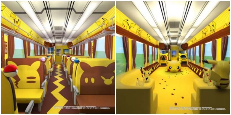 Mira el rediseño al tren de Pokémon en Japón