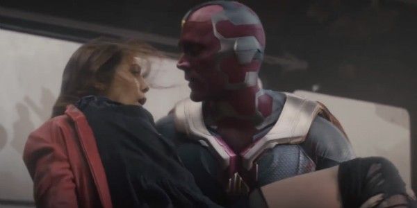 Se filtra la escena romántica entre Vision y Scarlet Witch que aparecerá en Avengers: Infinity War