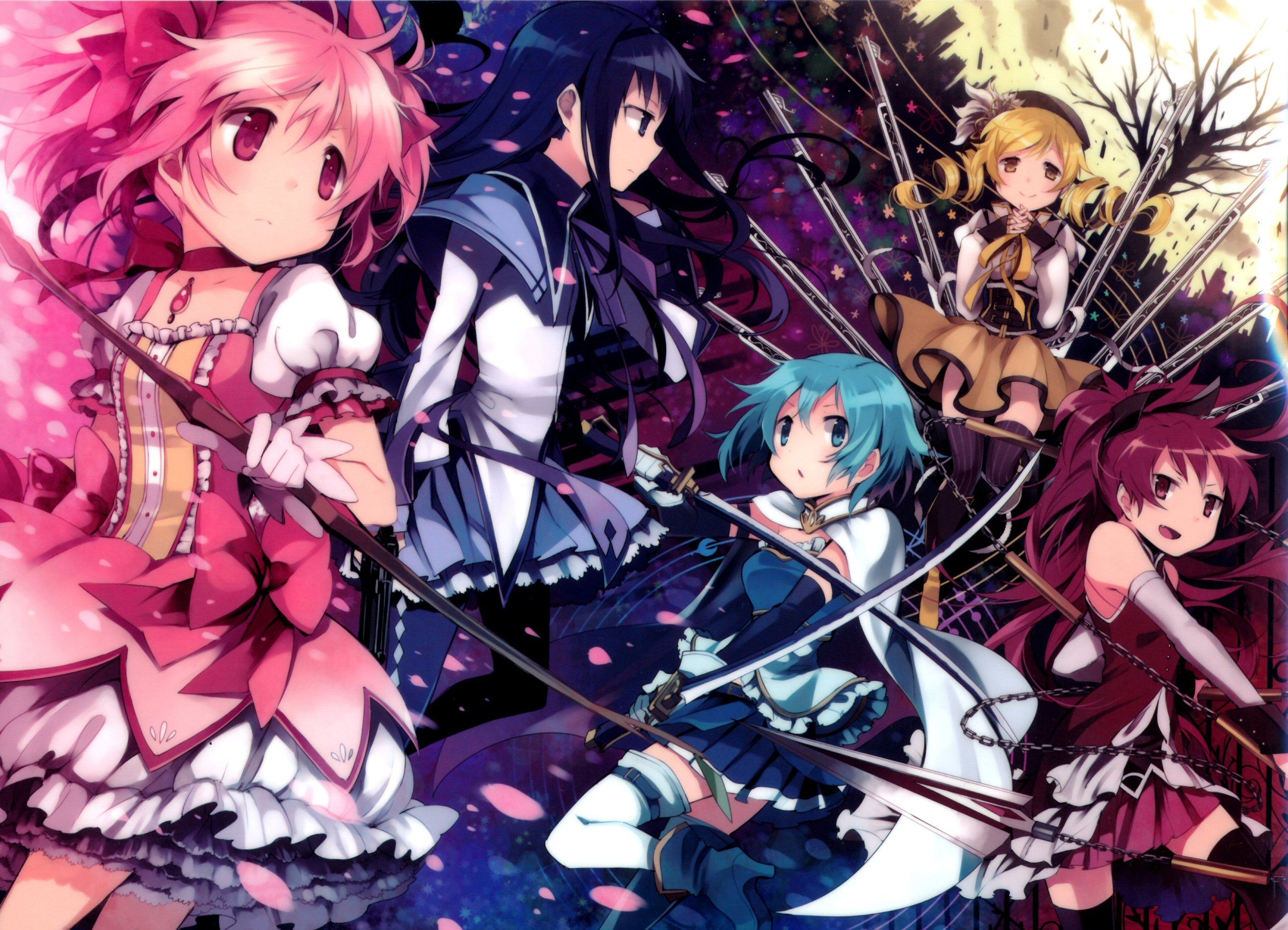 Puella Magi Madoka Magica: «no todo lo que vemos es color de rosa»
