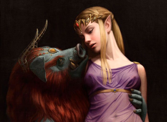 ¿Ya viste estos cuadros al estilo renacentista de The Legend of Zelda?