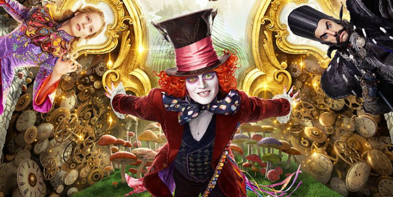 Tráiler en versión IMAX de Alice Through The Looking Glass